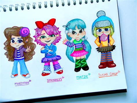 Sugar Rush Inspired Ocs Sketchbook Page 8 By Xxpandagirl16xx On