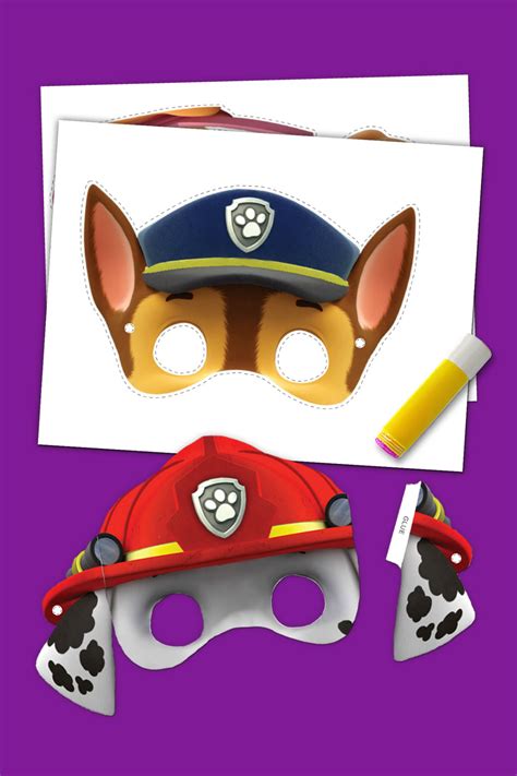 Free Paw Patrol Mask Printables