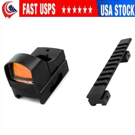 TACTICAL HOLOGRAPHIC REFLEX MOA Red Dot Sight Scope Mm Rail Mount Scope PicClick