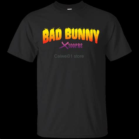 New Fashion Trend Bad Bunny X100pre Tour Merch Fashion T Shirt Ment