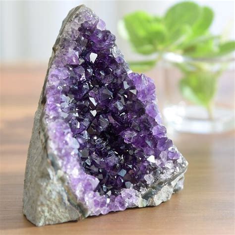 Raw Amethyst Cathedral Amethyst Geode Cluster Perfect For Etsy