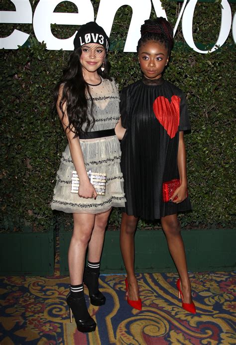 Skai Jackson Marsai Martin And More Slay The Teen Vogue Babe Hollywood Party Bossip