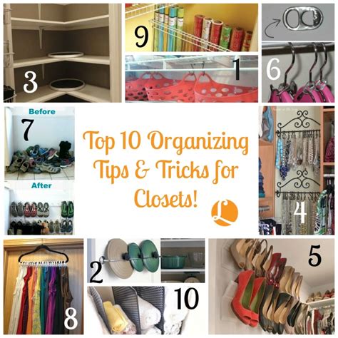 Top 10 Organizing Tips And Tricks For Closets Living Rich With Coupons