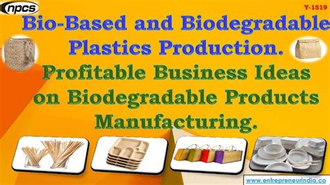 Bio Based And Biodegradable Plastics Production Youtube