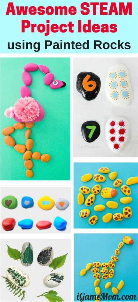 Awesome Rock Paining Stem Project Ideas For Kids
