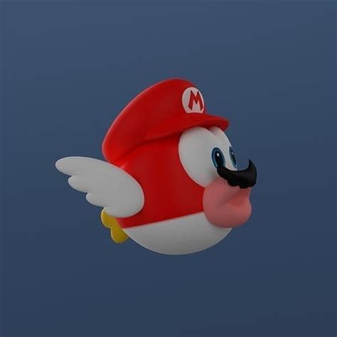 Super Mario Odyssey Cheep Cheep 3d Model 3d Printable Cgtrader