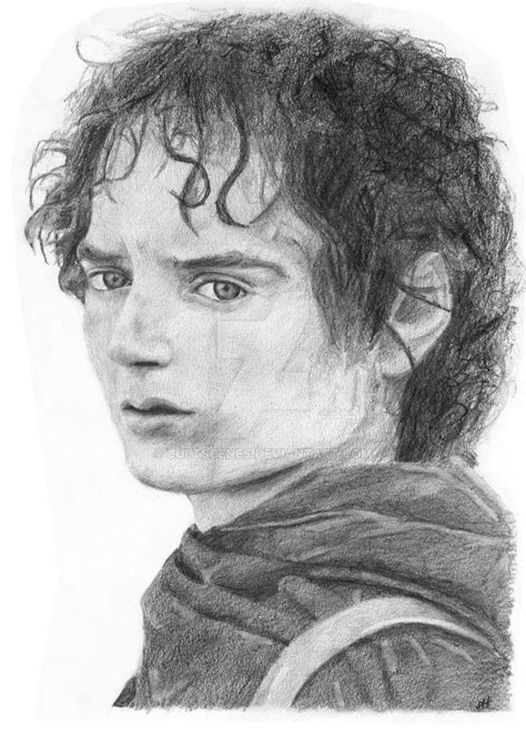Lord Of The Rings Frodo Drawing By Cultscenes On Deviantart