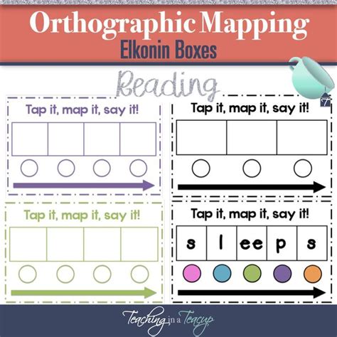 Orthographic Mapping Elkonin Boxes Reading Intervention Classroom