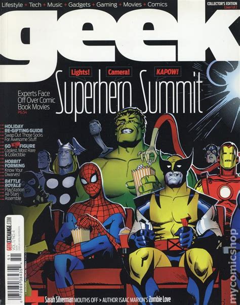 Geek Magazine 2012 Source Interlink Media Comic Books