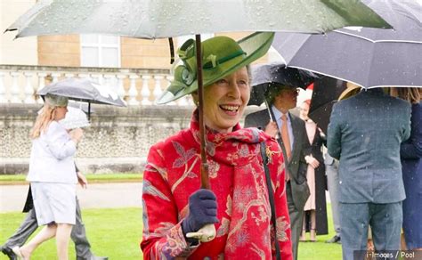 All Smiles From Princess Anne As She Welcomes Veterans To Garden Party At Buckingham Palace