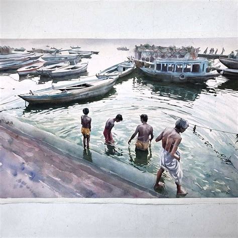 Marcos Beccari Feb 17 Watercolor Paintings Watercolor Landscape