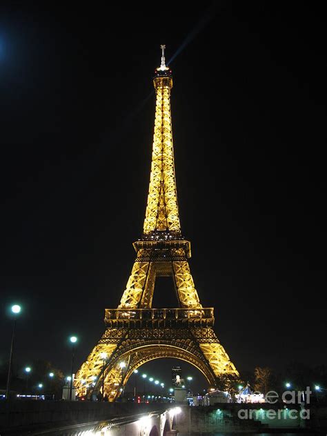 Eiffel Tower At Night Photograph By Kristina Chadwick