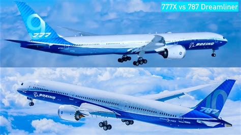 Boeing 777x Vs 787 Size Vs Efficiency Youtube