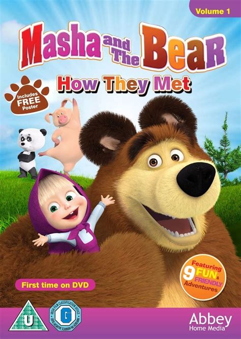 Masha And The Bear How They Met Official Uk Version Dvd