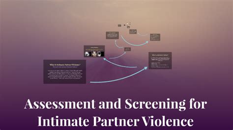 Assessment And Screening For Intimate Partner Violence By Sydney Brunk