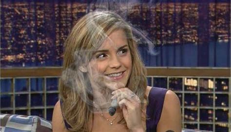 Emma Watson Smoking