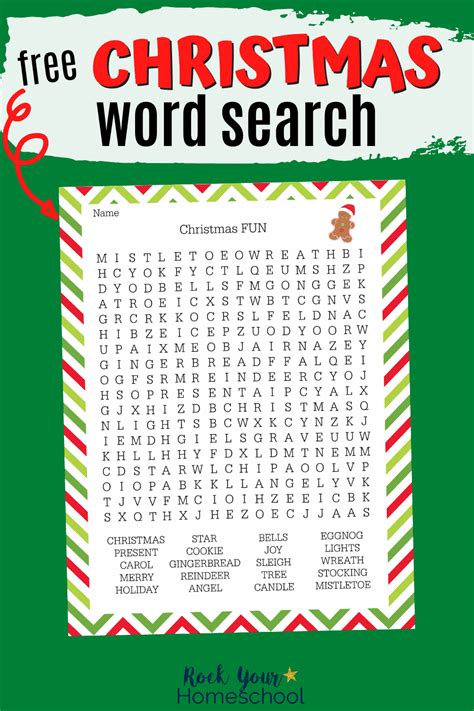 Christmas Word Search For Easy Holiday Fun Free Printable