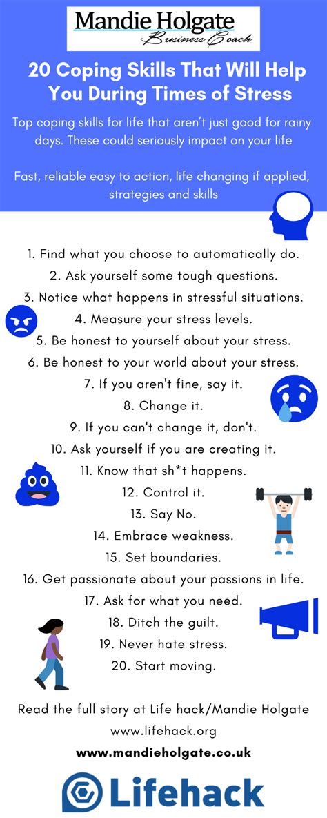 20 Coping Skills That Will Help You During Times Of Stress