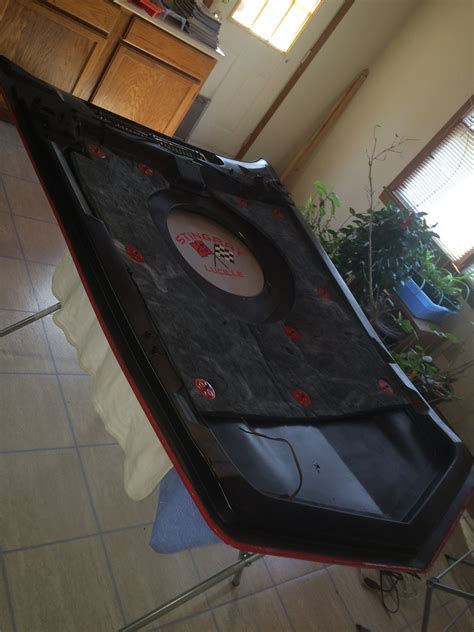 Has anyone seen anything that looked good, or have any ideas? Custom painted hood liners-Pics please - CorvetteForum ...