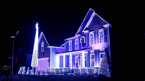 2014 Garden Oak Holiday Lights Amazing Grace Youtube
