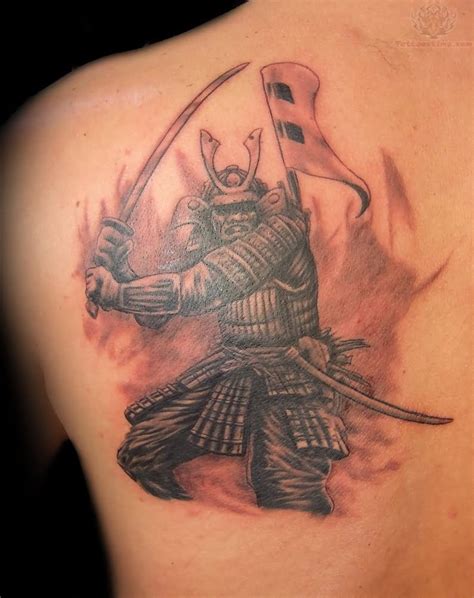 Samurai Warrior Sword Tattoos