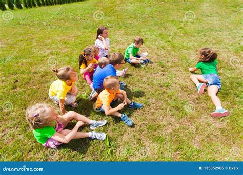 Boy Playing Grass Royalty Free Stock Image 24271300