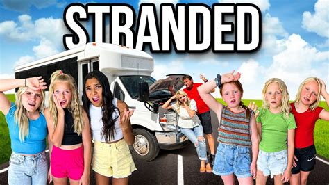 Stranded In The Desert With 12 Kids 🌵 Road Trip Gone Wrong Youtube