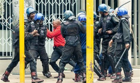 Zimbabwe News Violence Erupts As Protestors Beaten By Police In