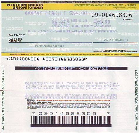 Western union is a money transfer and communications company based in meridian, colorado. picture western union money order | blank money order in 2020 | How to get money, Money order ...