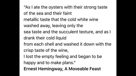 Rounding off our full series on hemingway's paris, dalton lends his voice to some great quotes from the book. A Moveable Feast | How to memorize things, A moveable feast, Words