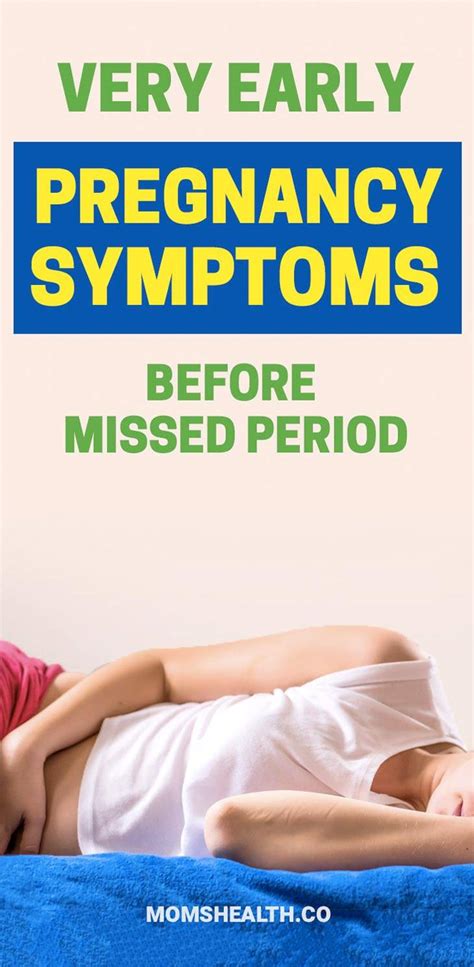 Pregnancy Symptoms After Missed Period Early Pregnancy Symptoms Before Missed Period Gogo