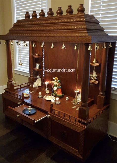Wooden Pooja Mandir Designs For Home Online
