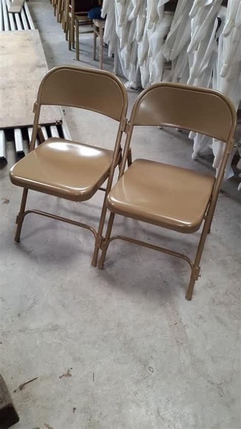 Folding Gold Chairs For Sale 577 