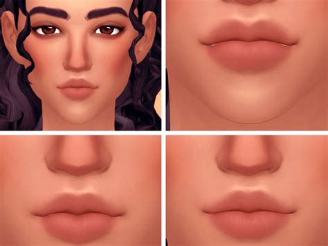 Lip Preset Pack By Squeamishsims In 2021 Sims 4 Sims 4 Body Mods Vrogue