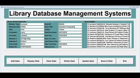 How To Create Library Database Management Systems With Sqlite In Python