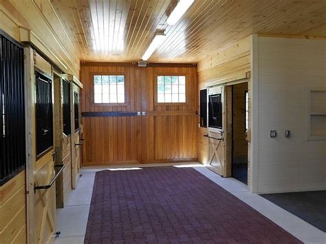 The trailside barn is our smallest center aisle horse barn. 17 Best images about barn aisle flooring on Pinterest ...