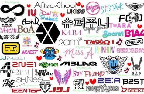 Kpop Logos With Names