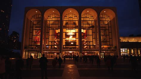 La Ópera Metropolitana De Nueva York Vaya Al Teatro