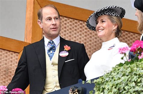 prince edward and sophie wessex attend royal ascot on the day of their 20th wedding anniversary