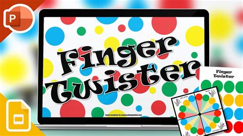 Finger Twister Free Game And Instructional Powerpoint For Esl Efl And
