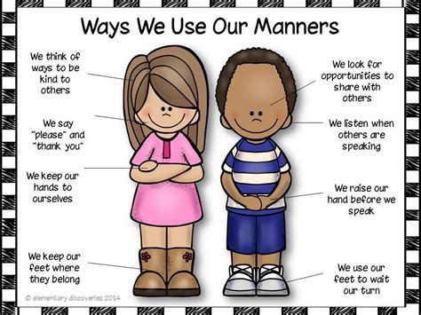 Manners Worksheets For Preschoolers