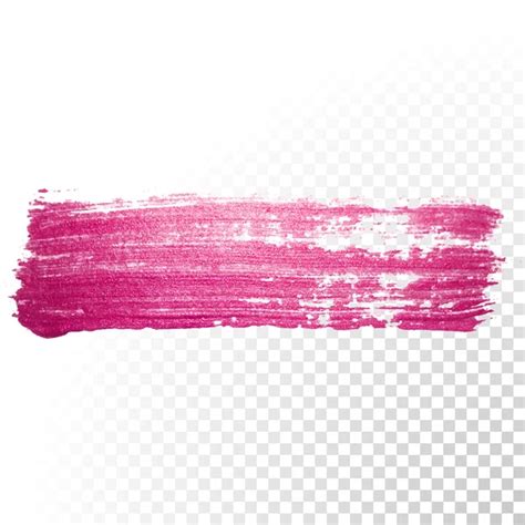 Мазок краски розовый векторные изображения Мазок краски розовый