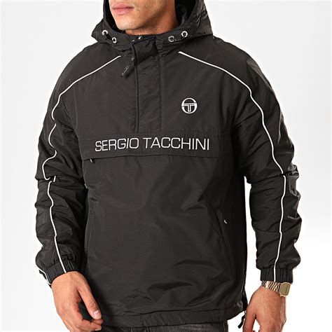 Sergio Tacchini Veste Outdoor Dabou 38344 Noir Blanc
