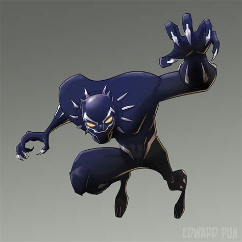 Edward Pun Art Blog Black Panther Black Panther Marvel Art Blog