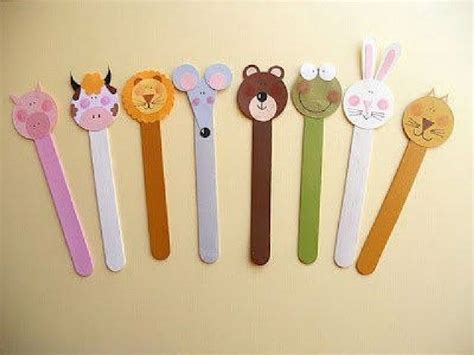 Animals Of Sticks Of Ice Cream Made From Ice Cream Sticks Craft Stick