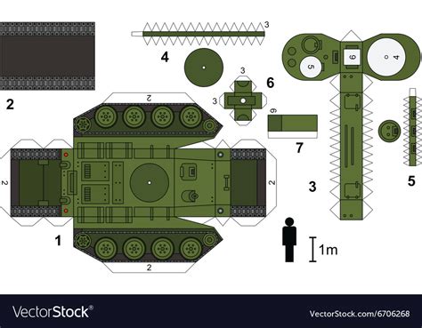 Papercraft Tank Free Tank Papercraft Download Printable Papercrafts