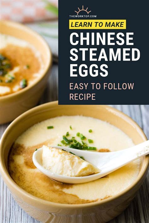 Chinese Steamed Egg How To Make Silky Egg Custard The Worktop