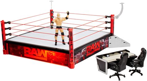 Wwe Elite Collection Raw Main Event Ring Playset Au Toys