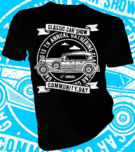 Car Show T Shirt Design Carcrot