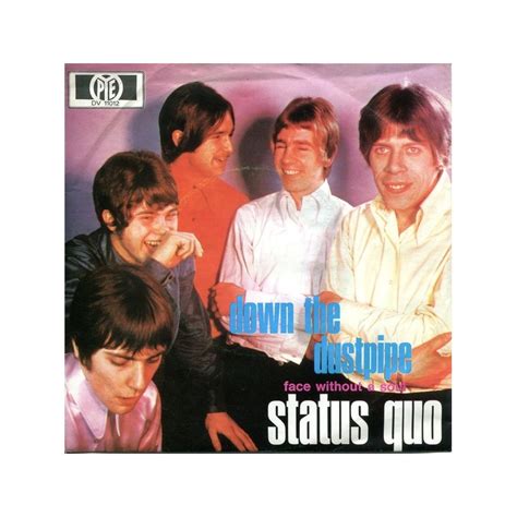 Status Quo ‎ Down The Dustpipe 1970 Pye Records ‎ Dv 11012 Single